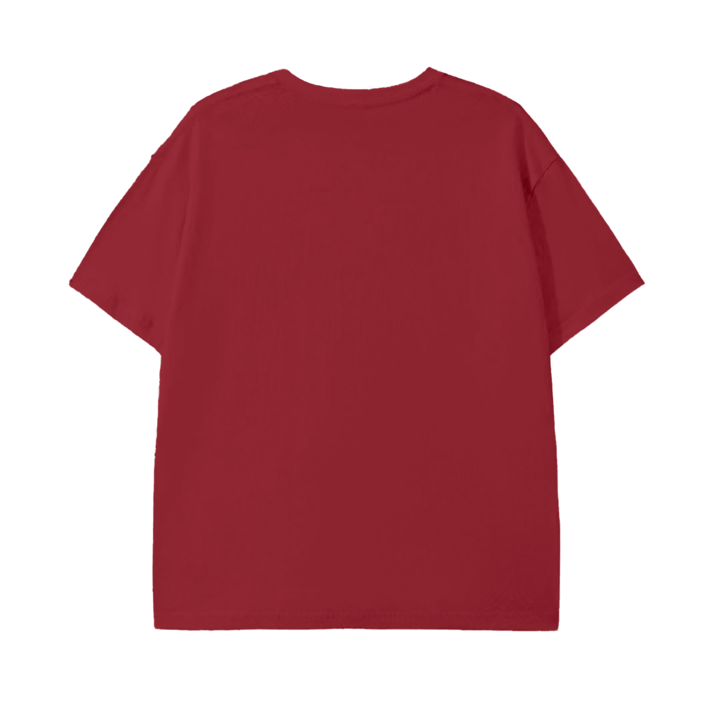 WHITE TIGER GRAPHIC - RED COTTON TEE