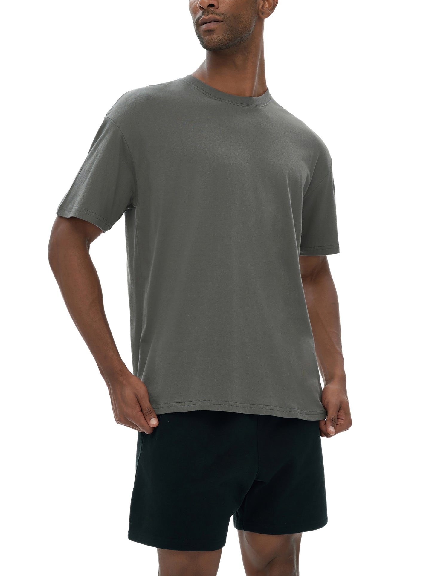 TOY SOLDIERS YOGA GRAPHIC - WHITE COTTON TEE