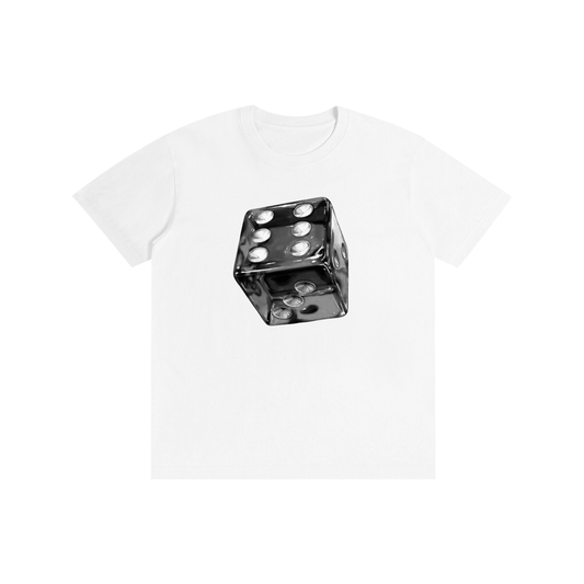 Lucky Dice Graphic T-Shirt – 100% Cotton Casino & Gambling Inspired Tee