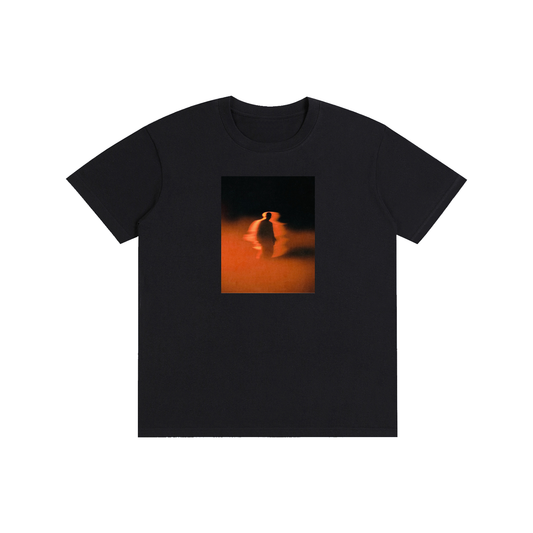 Y2K Blurred Figure Graphic T-Shirt – Vintage Oversized Streetwear Tee