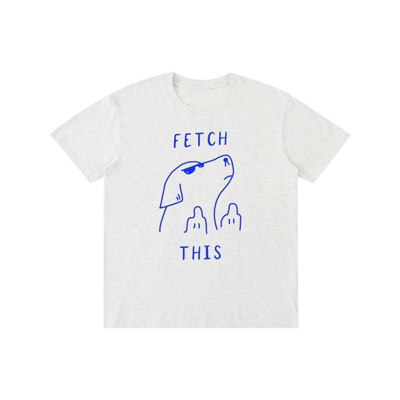 Fetch This Funny Dog Graphic T-Shirt – Humorous Meme Streetwear Tee | Oversized Unisex Cotton Shirt
