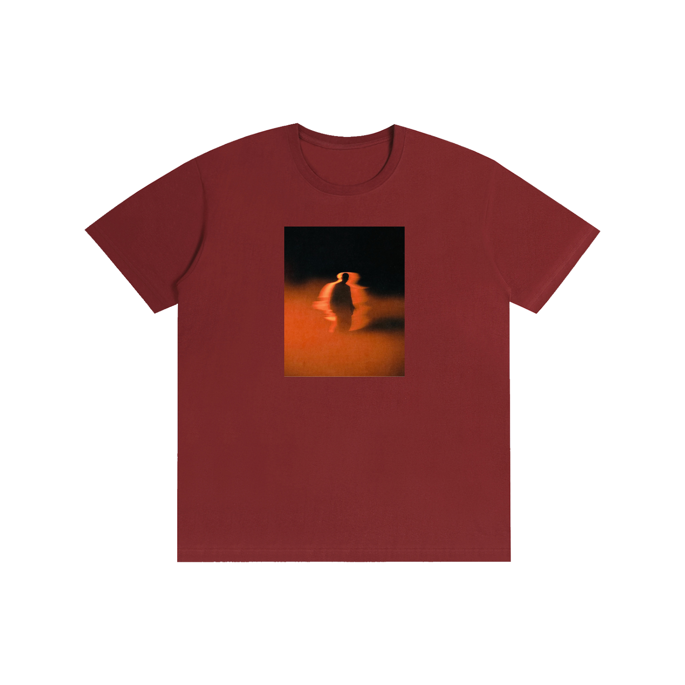 Y2K Blurred Figure Graphic T-Shirt – Vintage Oversized Streetwear Tee