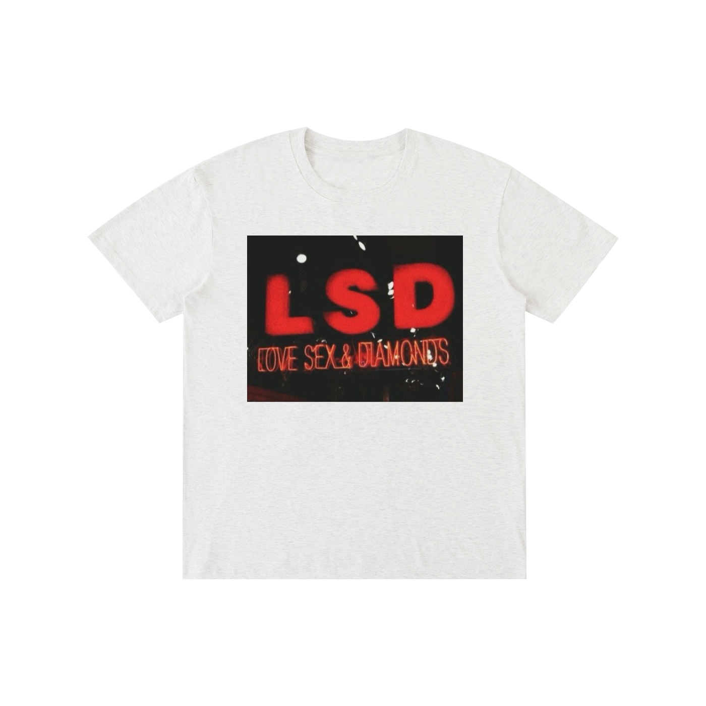 LSD Love Sex Diamonds T-Shirt | Bold Streetwear Graphic Tee | Vintage-Inspired 100% Cotton Unisex Shirt