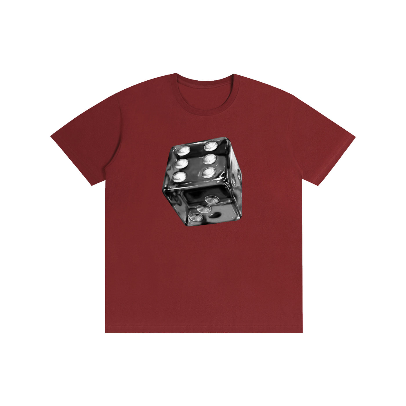 Lucky Dice Graphic T-Shirt – 100% Cotton Casino & Gambling Inspired Tee