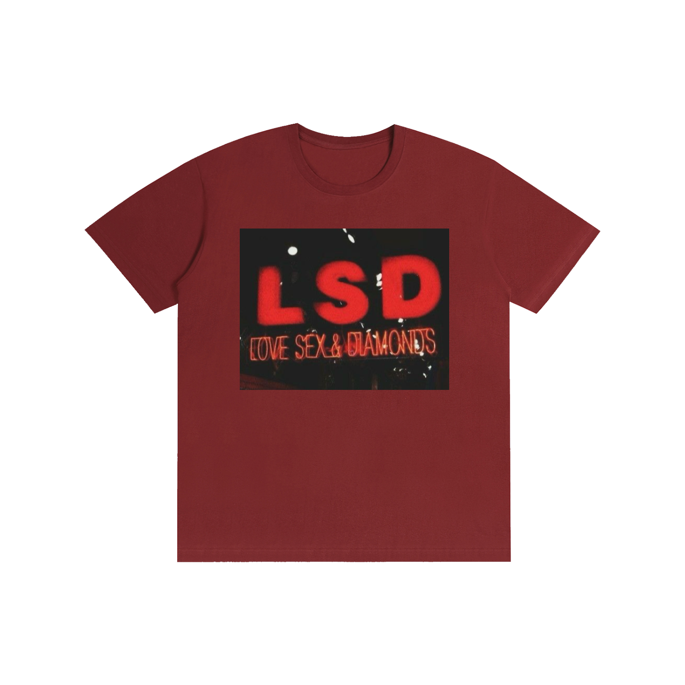 LSD Love Sex Diamonds T-Shirt | Bold Streetwear Graphic Tee | Vintage-Inspired 100% Cotton Unisex Shirt