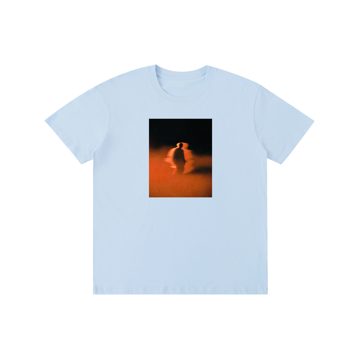Y2K Blurred Figure Graphic T-Shirt – Vintage Oversized Streetwear Tee