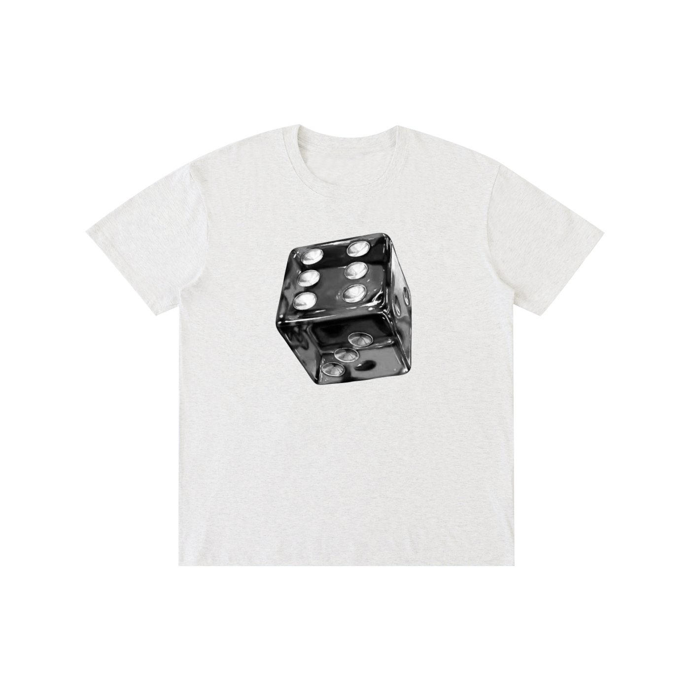 Lucky Dice Graphic T-Shirt – 100% Cotton Casino & Gambling Inspired Tee