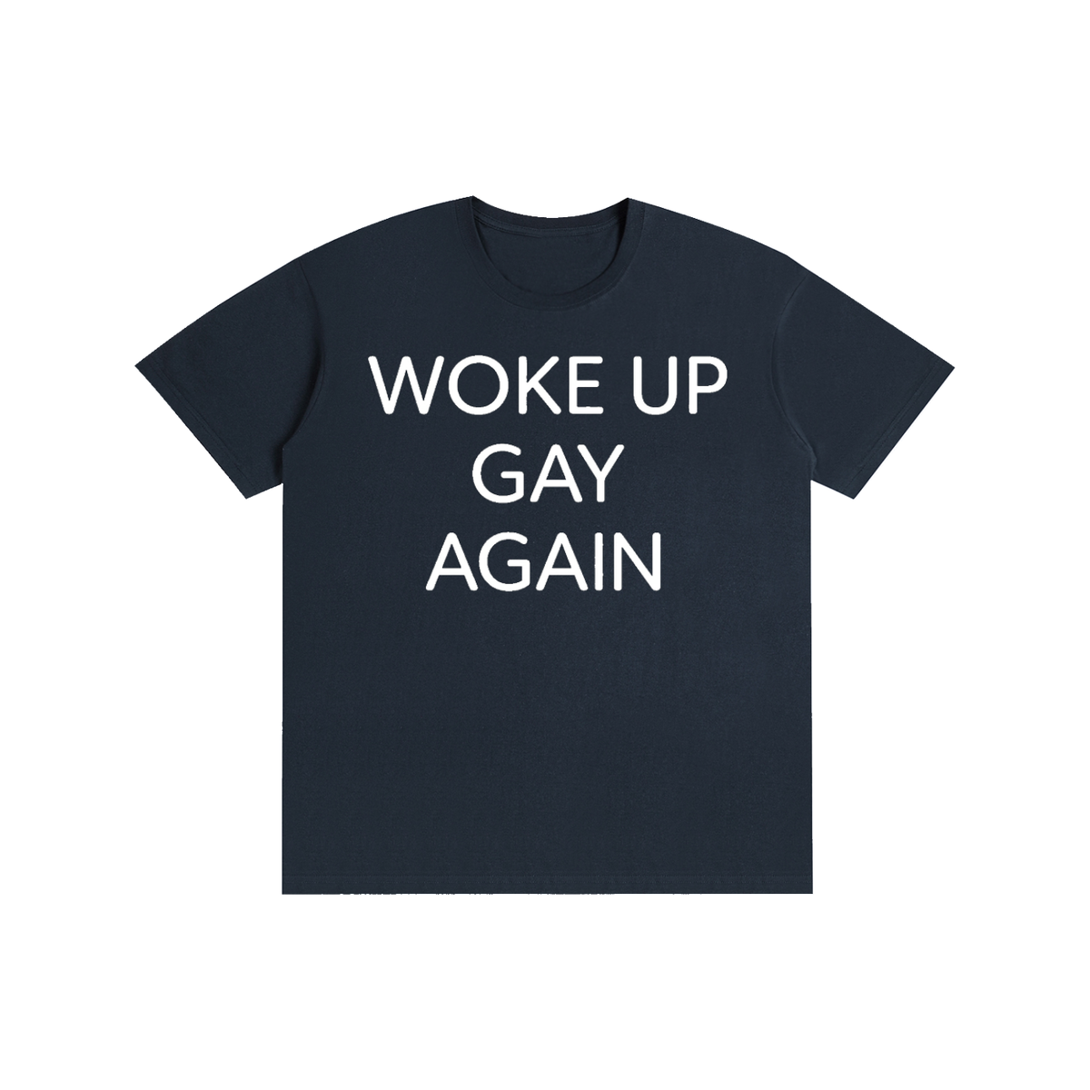Woke Up Gay Again - Funny Quote Tee