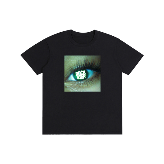Rock Star Eye Graphic T-Shirt – Vintage Y2K Aesthetic Streetwear Tee | 100% Cotton Unisex Graphic Shirt
