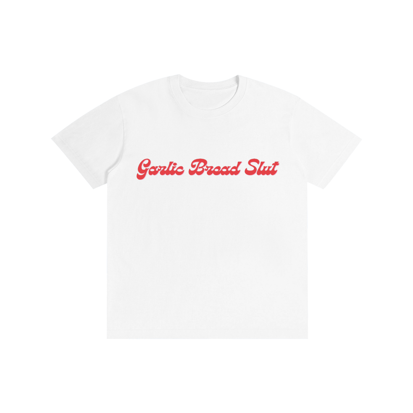 Garlic Bread Slut Funny Graphic T-Shirt | 100% Cotton Unisex Food Lover Tee | Multiple Colors