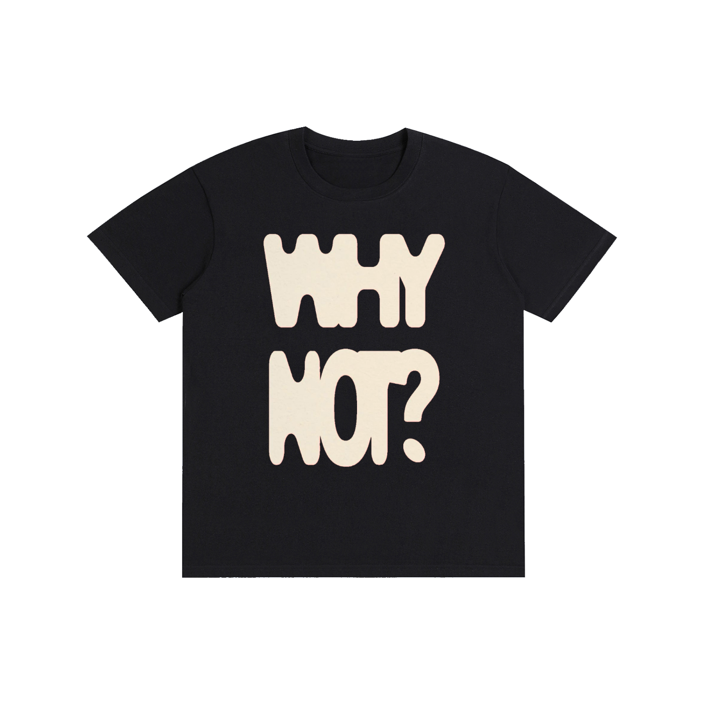WHY NOT graphics Streetwear Y2K - cotton oversized festival Tee