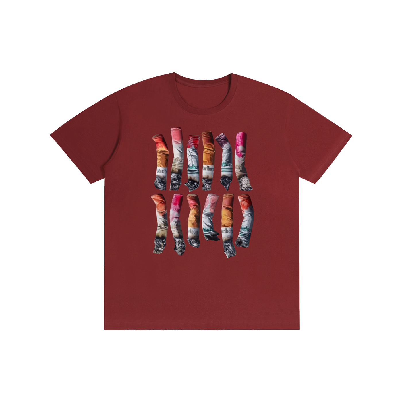 Cigarette graphic tee - vintage retro Y2K graphics street wear tee