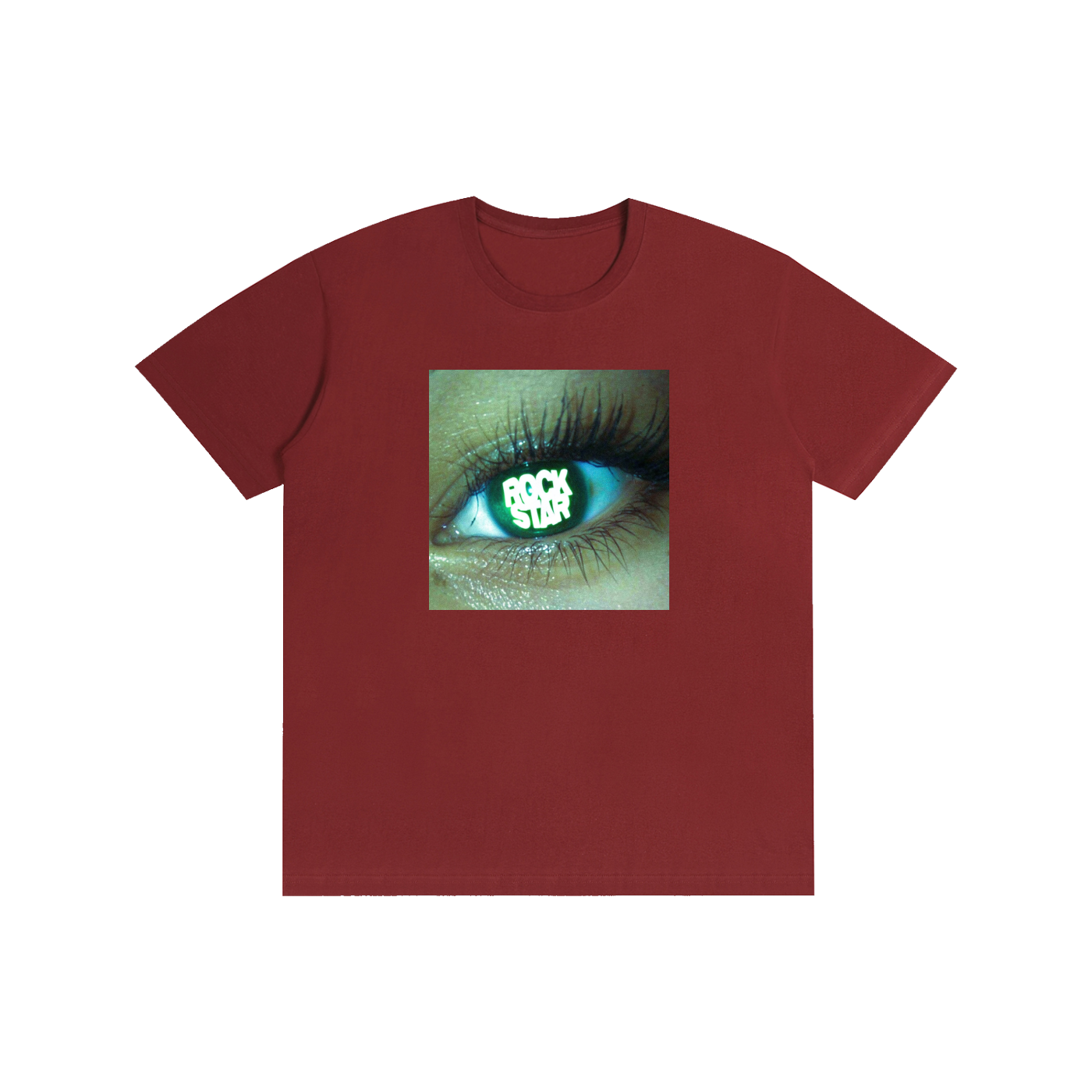 Rock Star Eye Graphic T-Shirt – Vintage Y2K Aesthetic Streetwear Tee | 100% Cotton Unisex Graphic Shirt