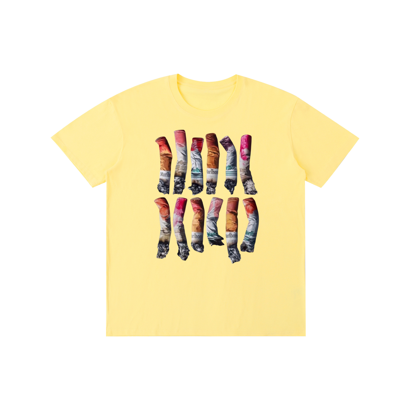 Cigarette graphic tee - vintage retro Y2K graphics street wear tee