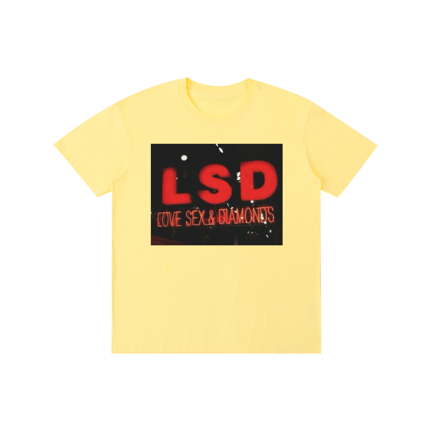 LSD Love Sex Diamonds T-Shirt | Bold Streetwear Graphic Tee | Vintage-Inspired 100% Cotton Unisex Shirt