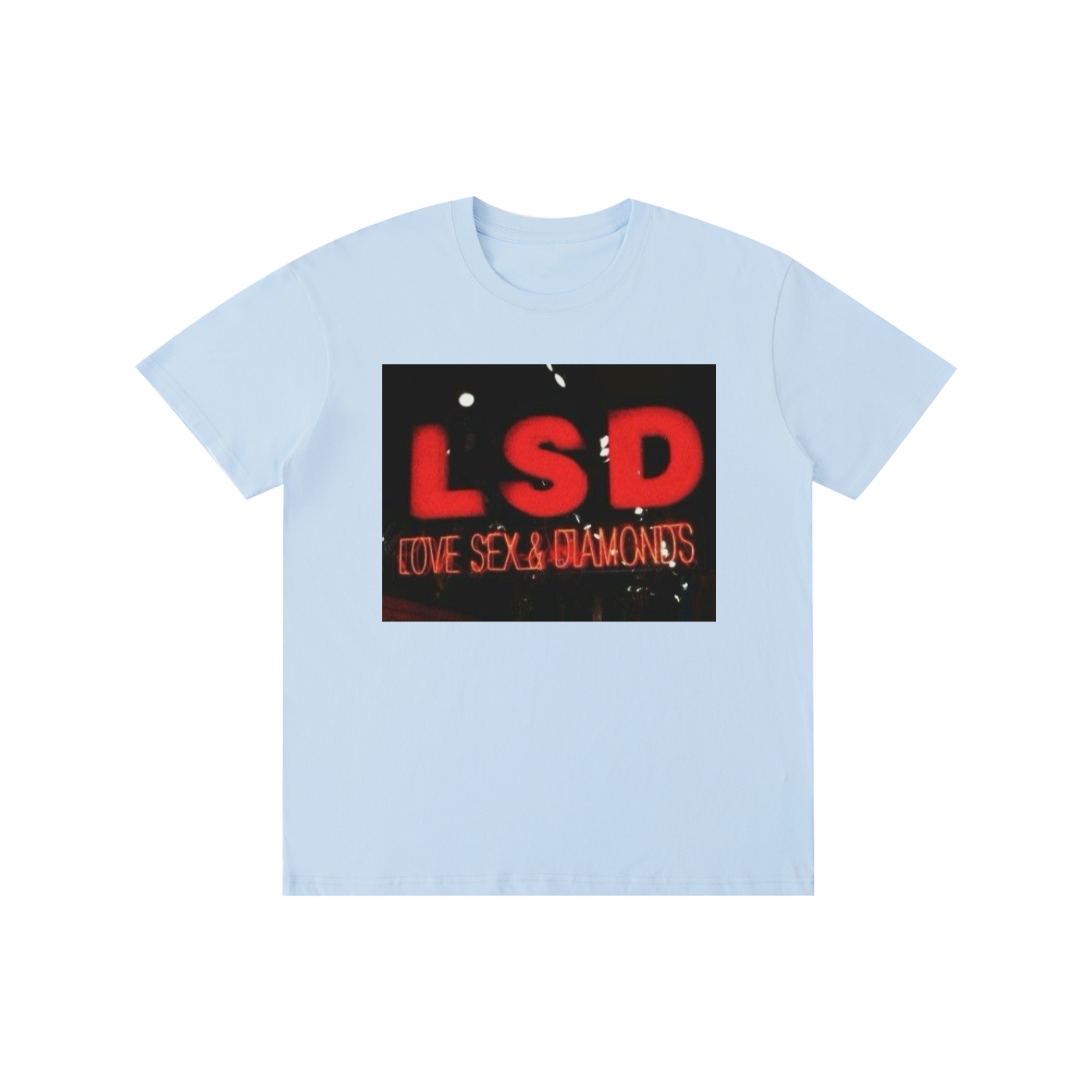 LSD Love Sex Diamonds T-Shirt | Bold Streetwear Graphic Tee | Vintage-Inspired 100% Cotton Unisex Shirt