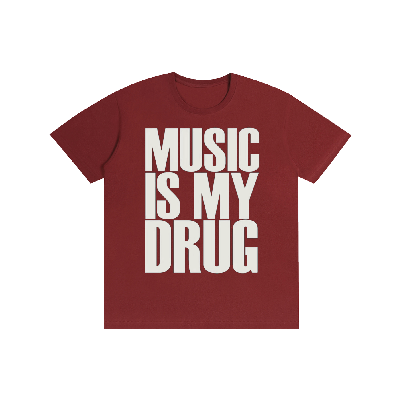 Music Is My Drug T-Shirt | Bold Music Lover Graphic Tee | 100% Cotton Unisex Streetwear Shirt