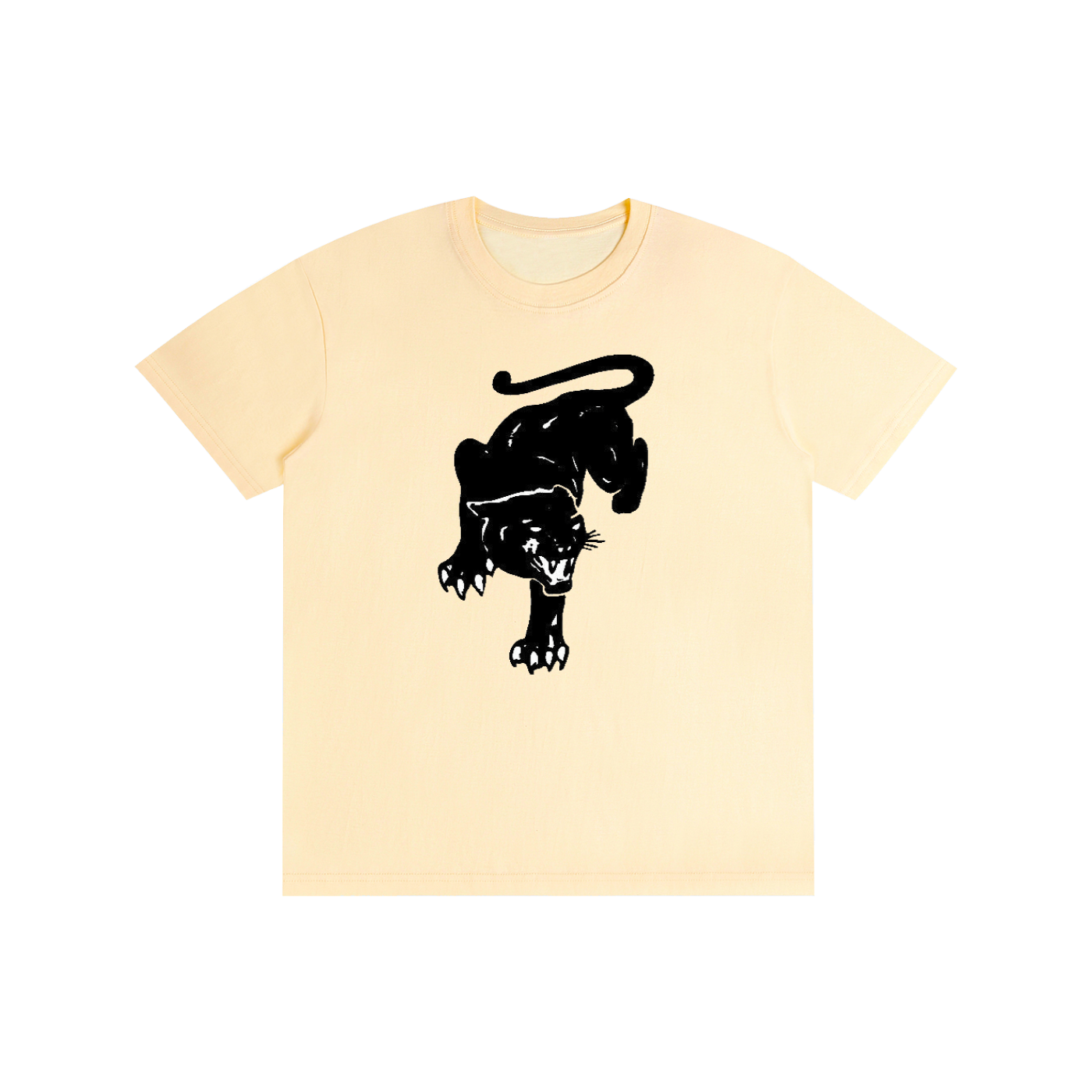 Vintage Black Panther Graphic T-Shirt – Y2K Streetwear Tee
