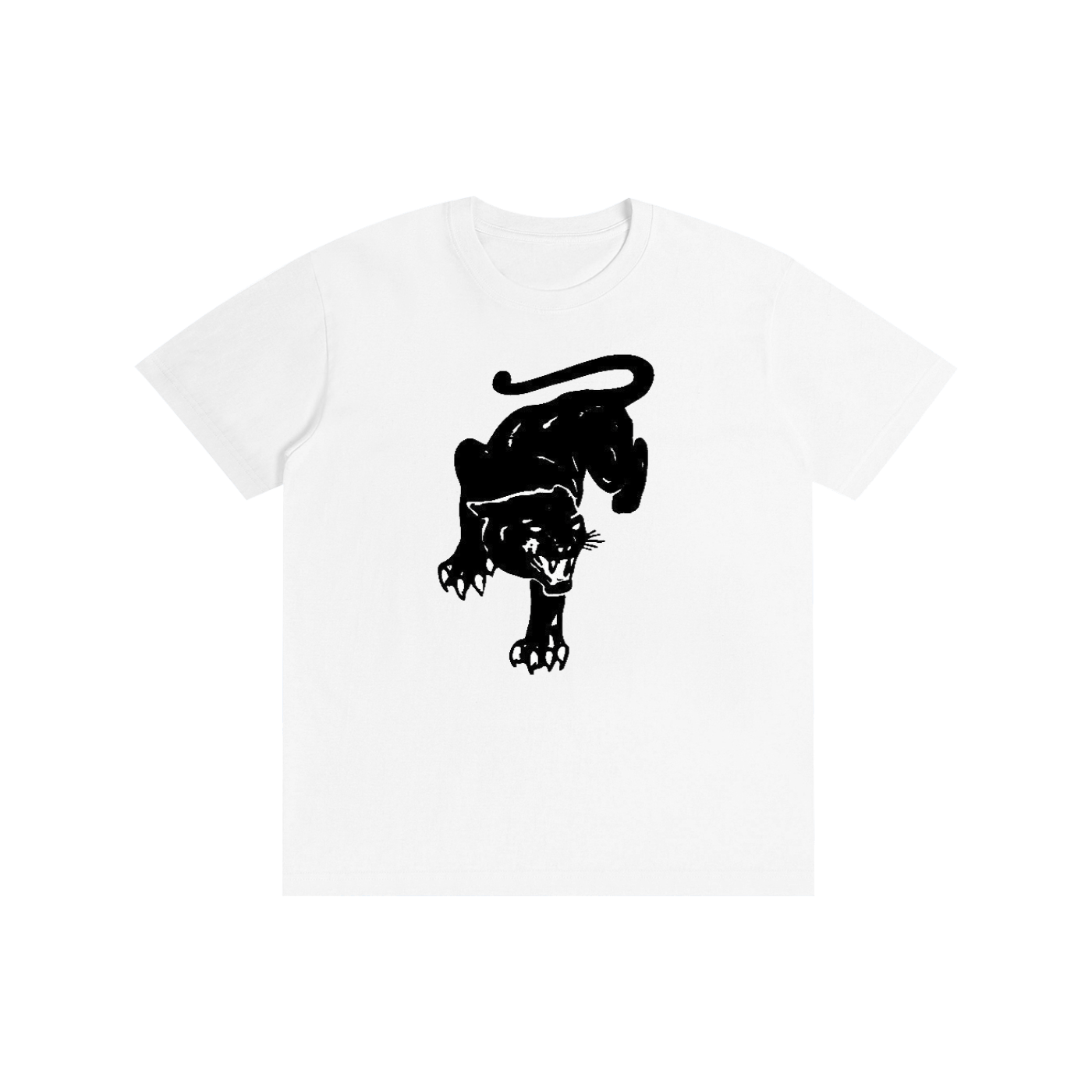 Vintage Black Panther Graphic T-Shirt – Y2K Streetwear Tee