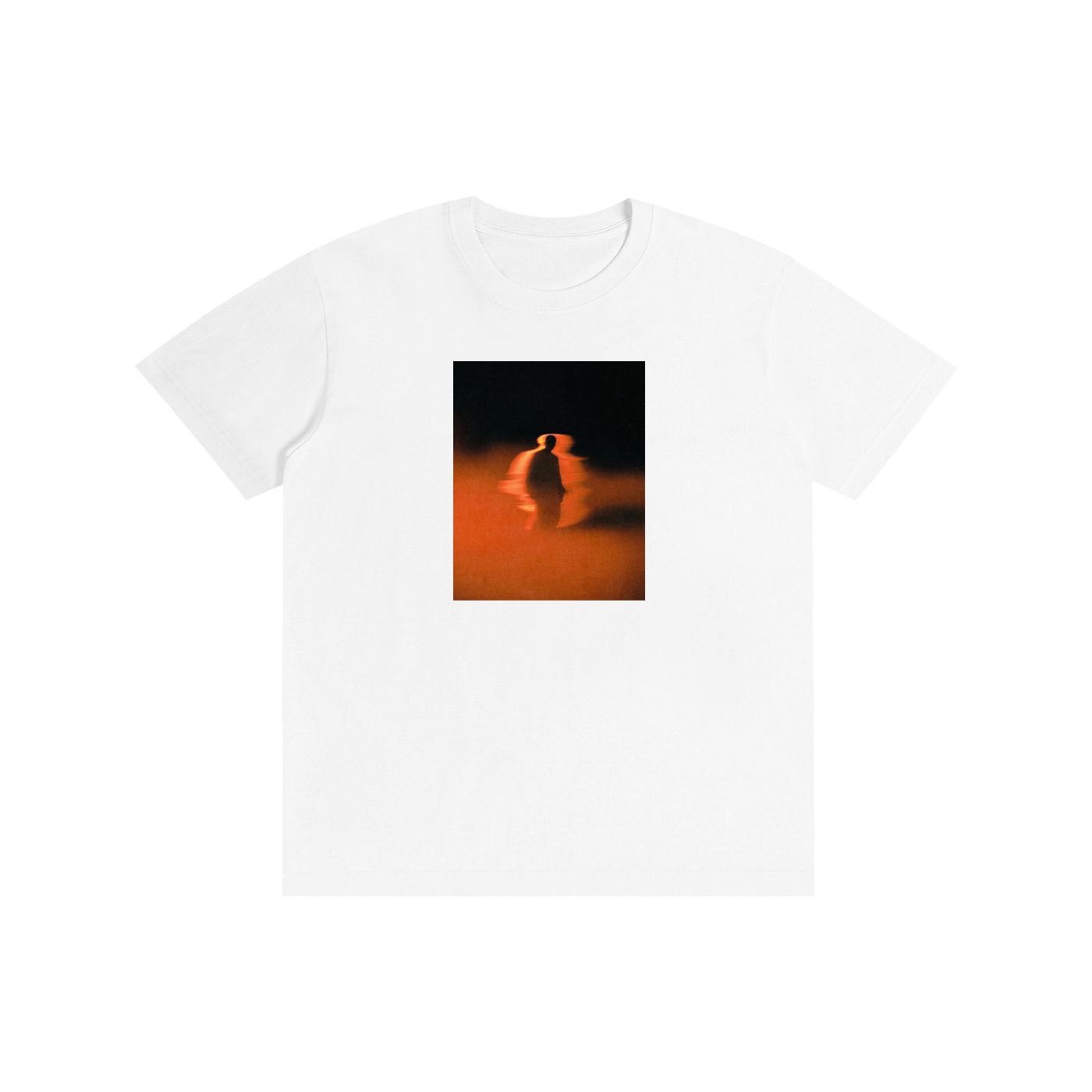 Y2K Blurred Figure Graphic T-Shirt – Vintage Oversized Streetwear Tee