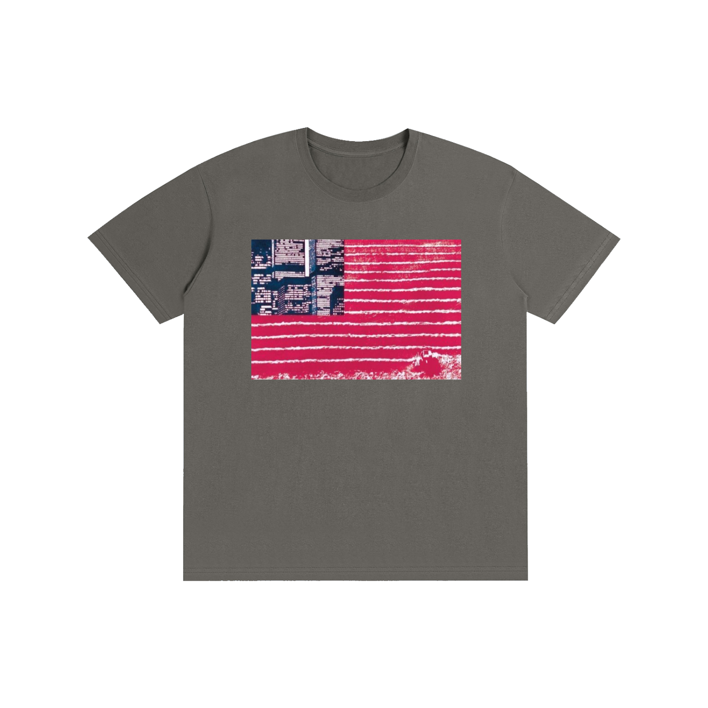 USA NYC Style Graphic T-Shirt – Vintage American Flag 100% Cotton Unisex Tee
