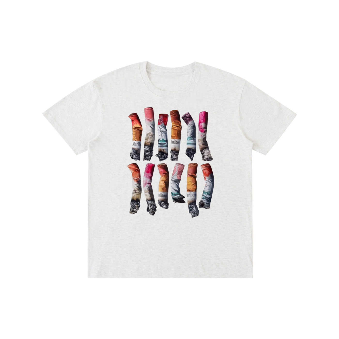 Cigarette graphic tee - vintage retro Y2K graphics street wear tee