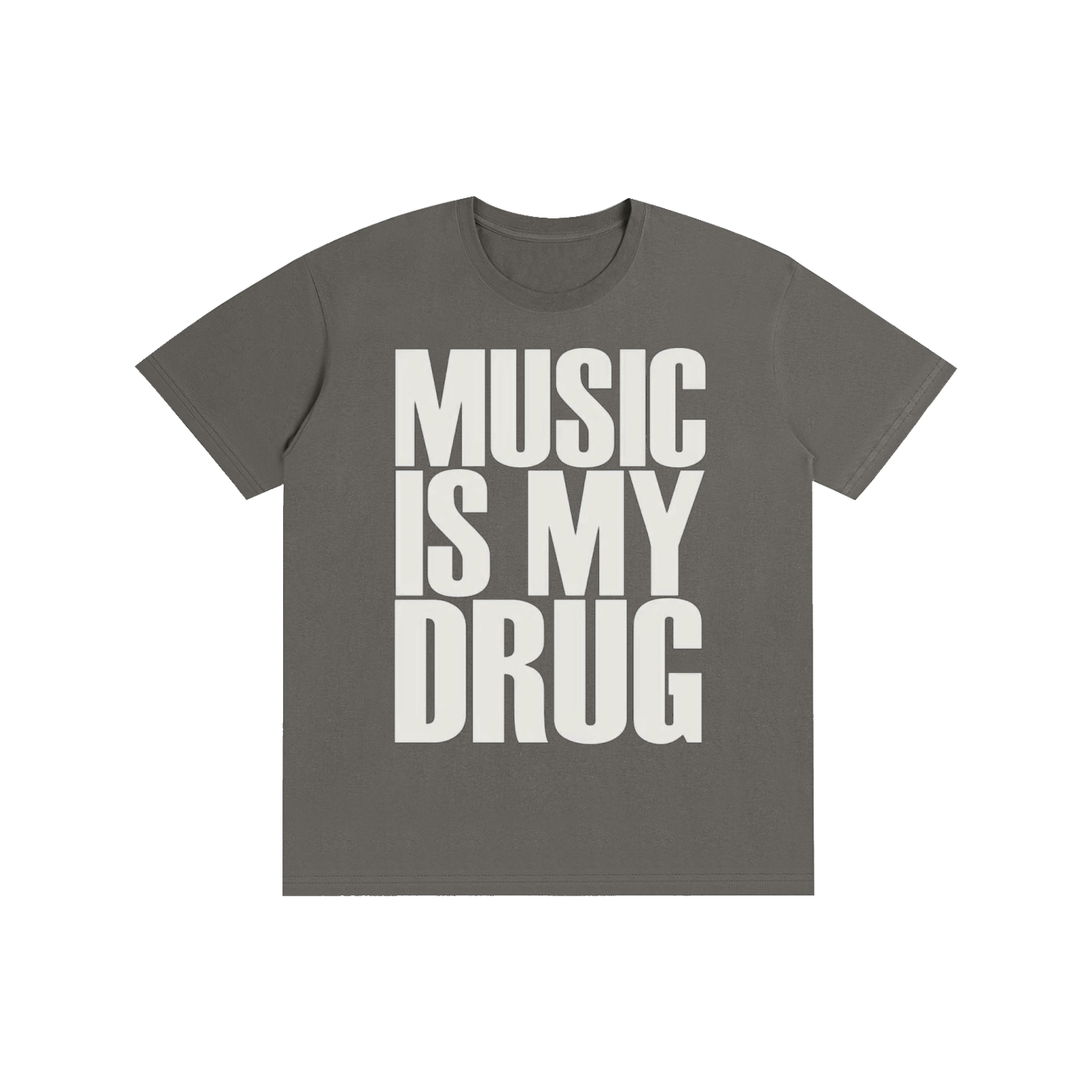 Music Is My Drug T-Shirt | Bold Music Lover Graphic Tee | 100% Cotton Unisex Streetwear Shirt