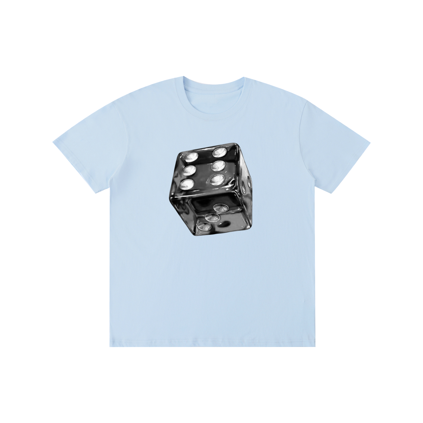 Lucky Dice Graphic T-Shirt – 100% Cotton Casino & Gambling Inspired Tee
