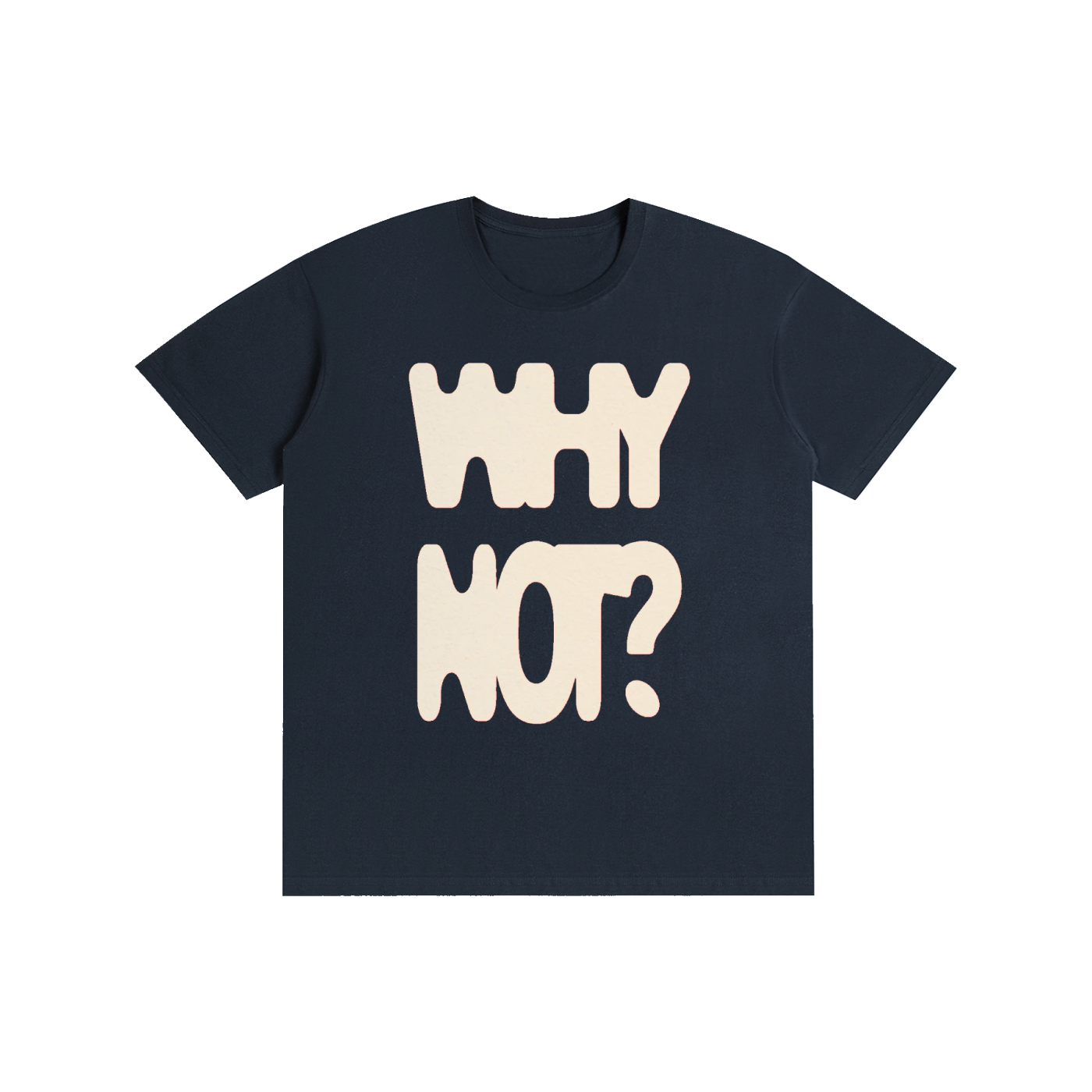 WHY NOT graphics Streetwear Y2K - cotton oversized festival Tee