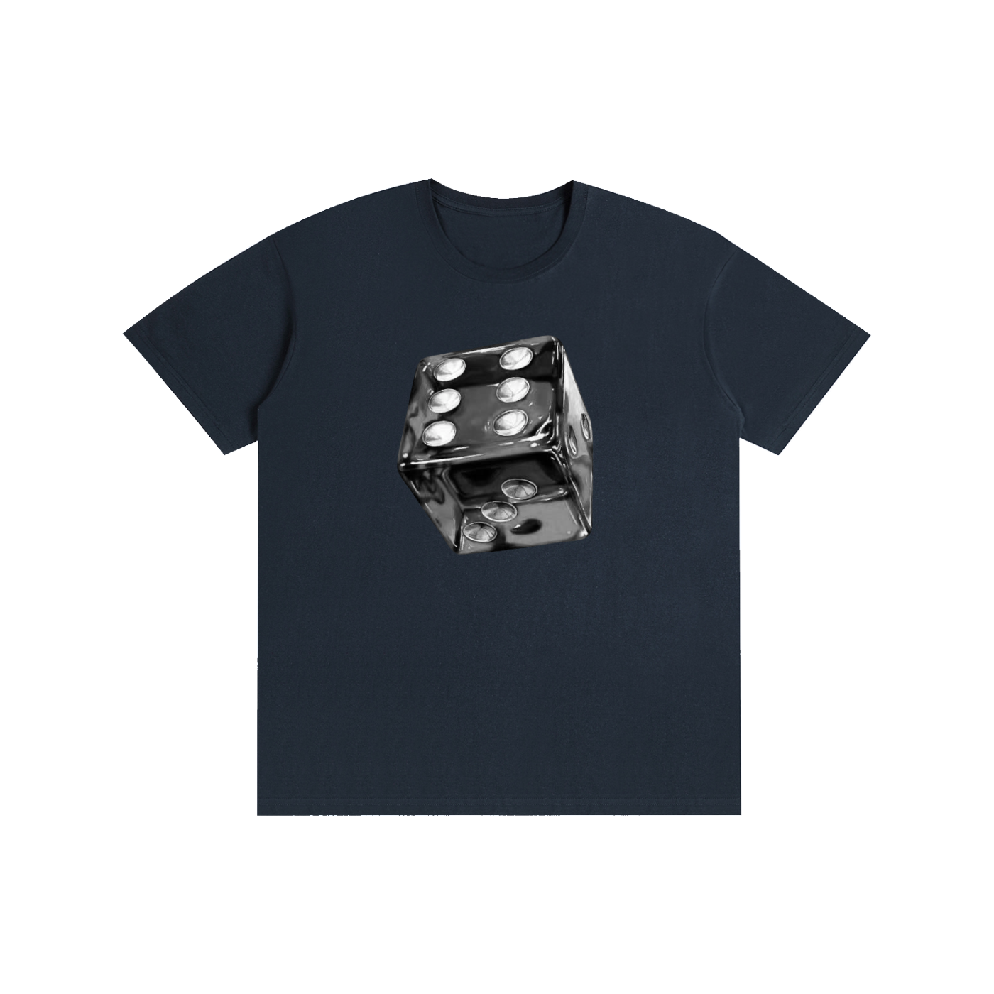 Lucky Dice Graphic T-Shirt – 100% Cotton Casino & Gambling Inspired Tee